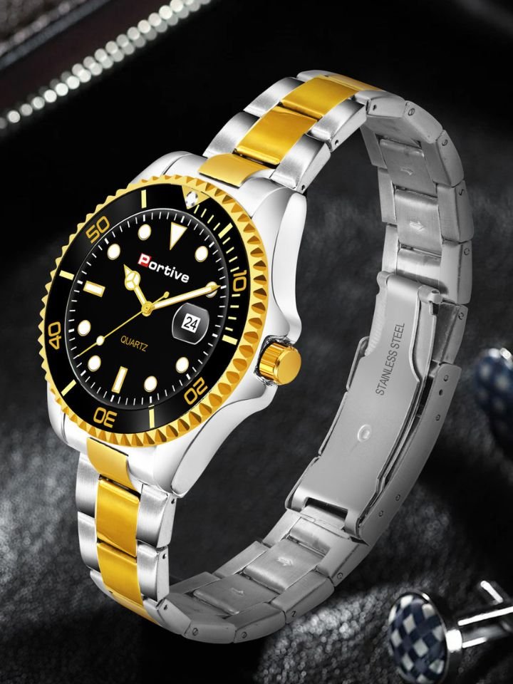 Portive Watch Golden Edge Classic | PORWG002